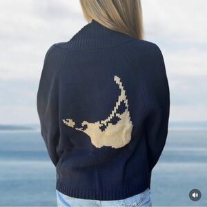 NANTUCKET ACK CARDIGAN SWEATER NWOT